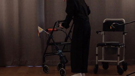 Ein Rollator für sich allein